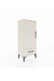 Arges Komodin 3 Raflı Tek Çekmeceli Tek Kapaklı 44x30x106 Aytaşı-Aytaşı