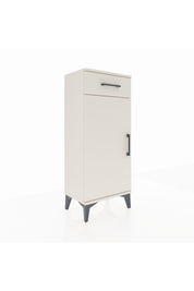 Arges Komodin 2 Raflı Tek Çekmeceli Tek Kapaklı 44x30x106 Aytaşı-Aytaşı