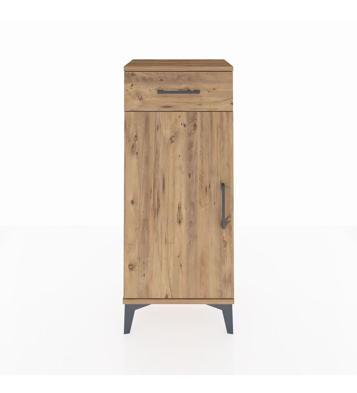 Arges Komodin 2 Raflı Tek Çekmeceli Tek Kapaklı 44x30x106 - S10M005V9A