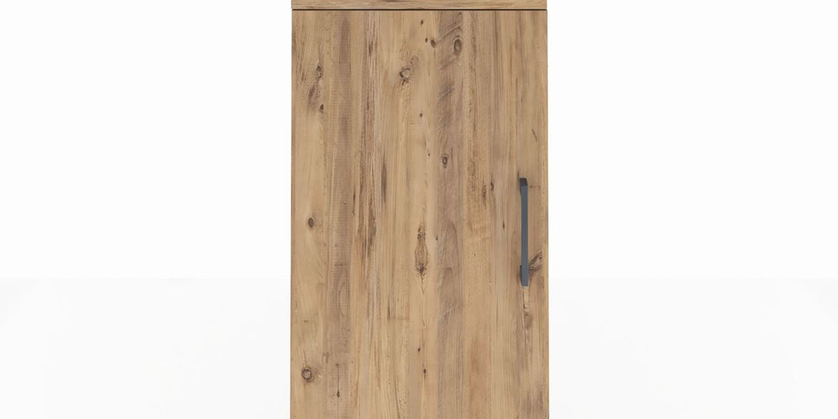 Arges Komodin 2 Raflı Tek Çekmeceli Tek Kapaklı 44x30x106 - S10M005V9A