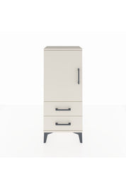 Arges Komodin 2 Raflı 2 Çekmeceli Tek Kapaklı 44x30x106 Aytaşı-Aytaşı