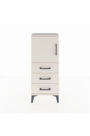 Arges Komodin 2 Raflı 3 Çekmeceli Tek Kapaklı 44x30x106 Aytaşı-Aytaşı
