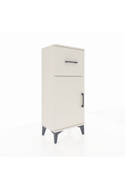 Arges Komodin Tek Raflı Tek Çekmeceli Tek Kapaklı 44x30x106 Aytaşı-Aytaşı