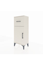 Arges Komodin Tek Raflı Tek Çekmeceli Tek Kapaklı 44x30x106 Aytaşı-Aytaşı