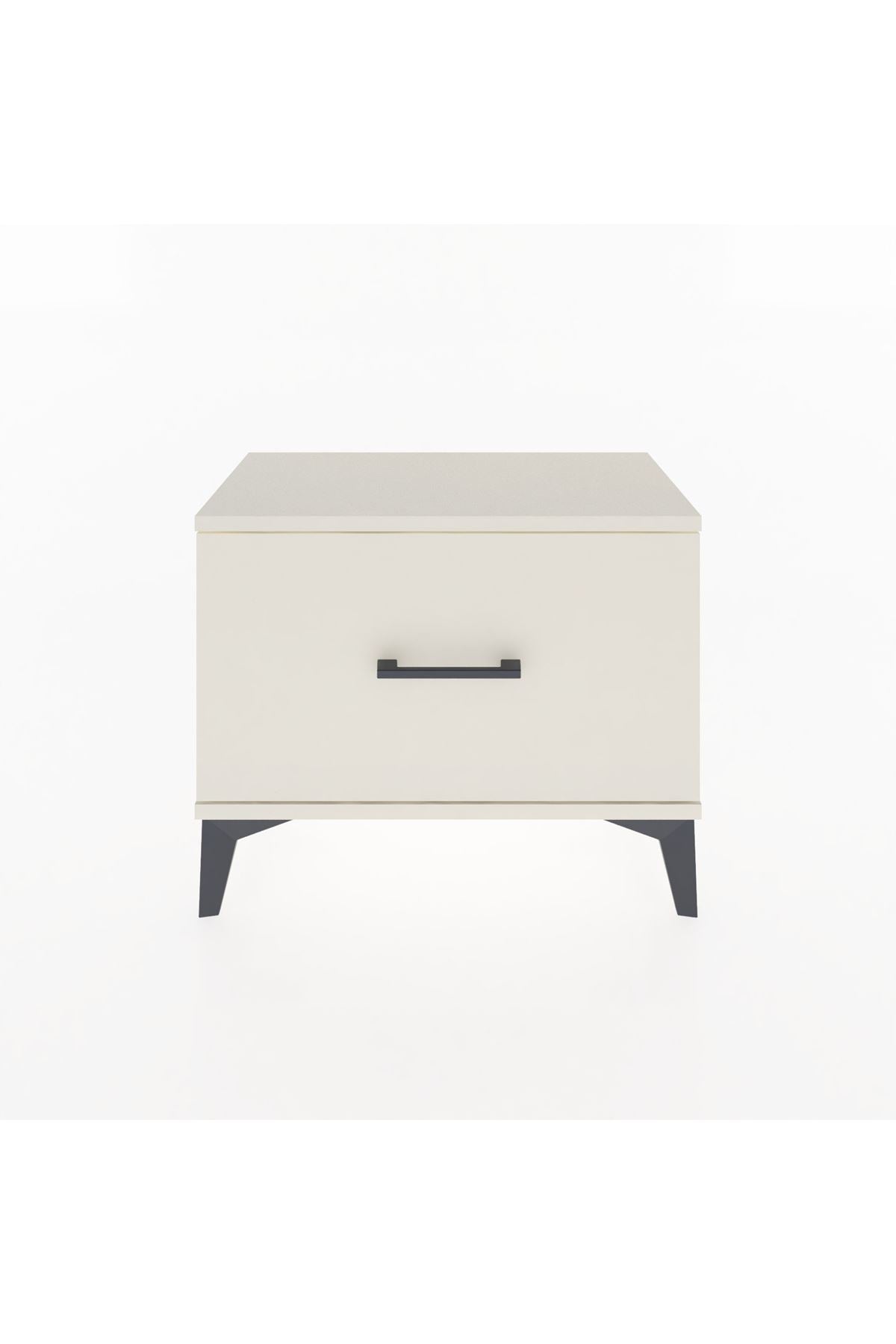 Arges Komodin Tek Çekmeceli 60x30x48 Aytaşı-Aytaşı