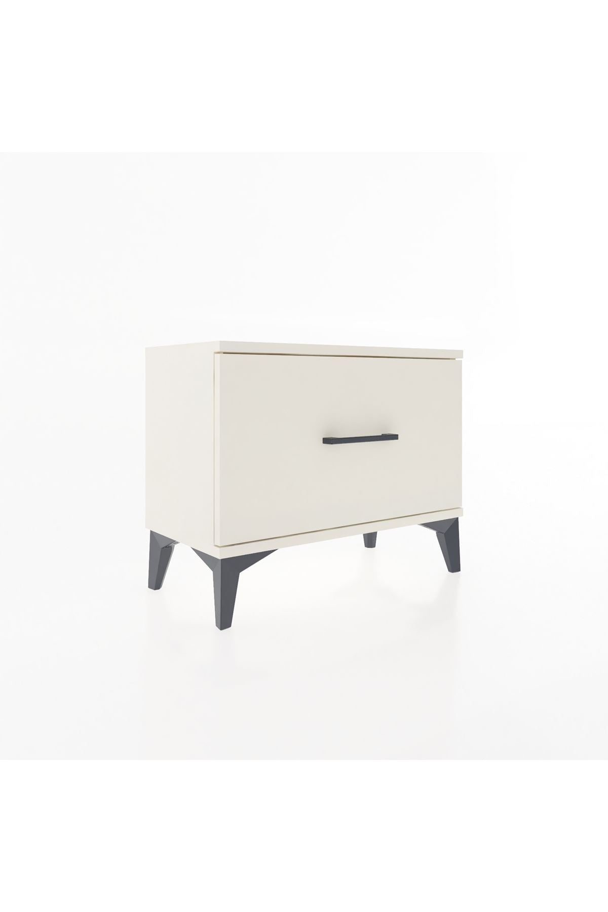 Arges Komodin Tek Çekmeceli 60x30x48 Aytaşı-Aytaşı