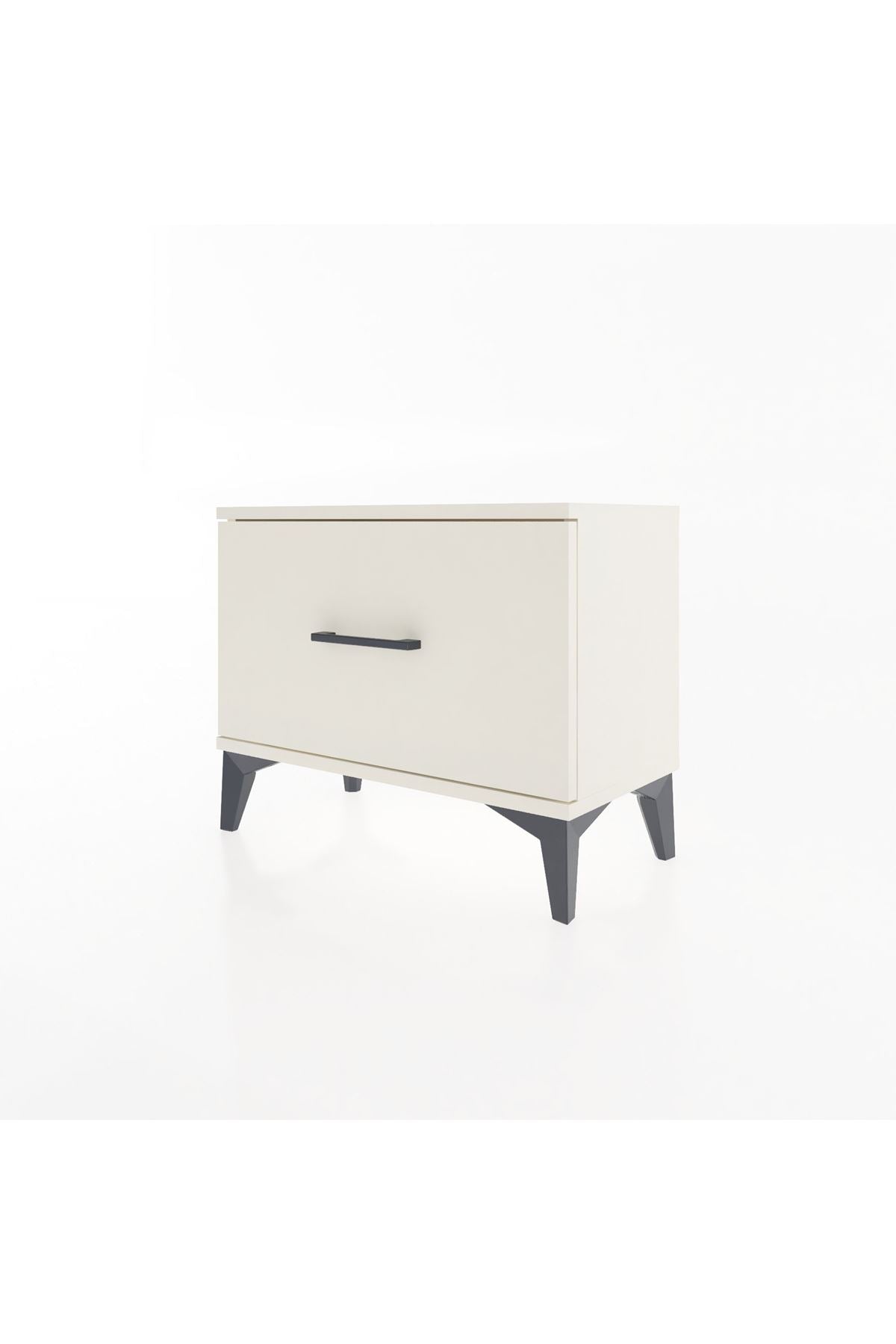 Arges Komodin Tek Çekmeceli 60x30x48 Aytaşı-Aytaşı