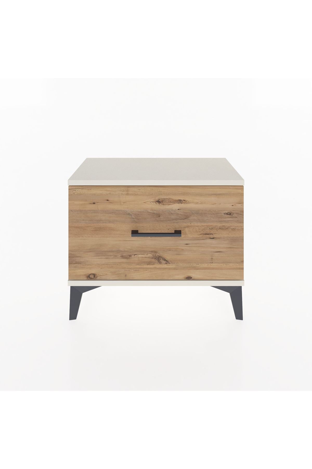 Arges Komodin Tek Çekmeceli 60x30x48 Aytaşı-Çam