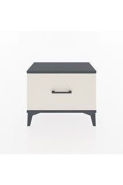 Arges Komodin Tek Çekmeceli 60x30x48 Antrasit-Aytaşı