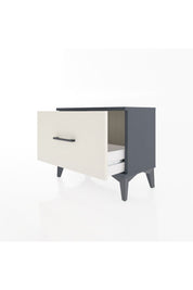 Arges Komodin Tek Çekmeceli 60x30x48 Antrasit-Aytaşı