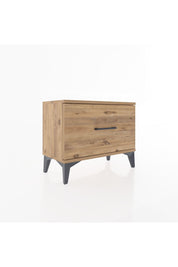 Arges Komodin Tek Çekmeceli 60x30x48 Çam-Çam