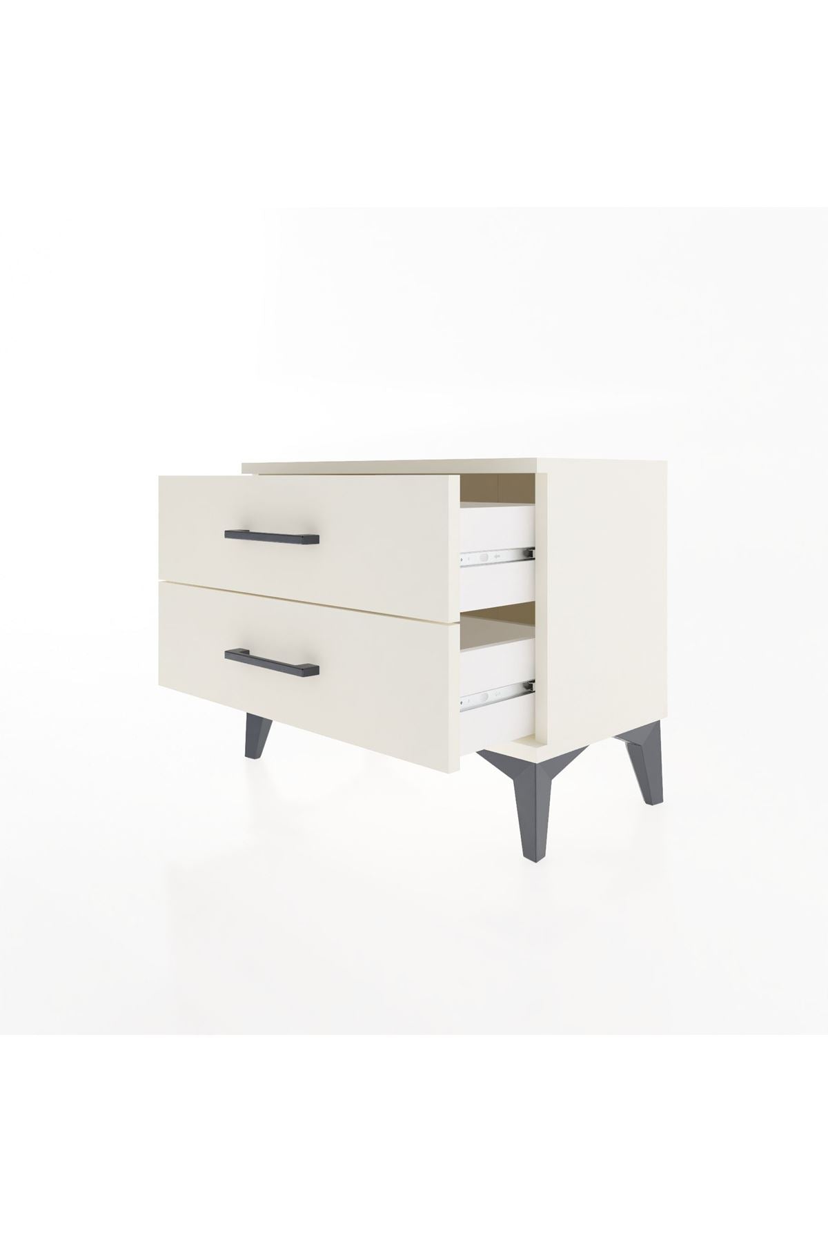 Arges Komodin 2 Çekmeceli 60x30x48 Aytaşı-Aytaşı