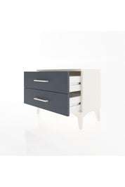 Arges Komodin 2 Çekmeceli 60x30x48 Aytaşı-Antrasit