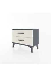 Arges Komodin 2 Çekmeceli 60x30x48 Antrasit-Aytaşı