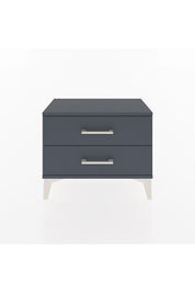 Arges Komodin 2 Çekmeceli 60x30x48 Antrasit-Antrasit