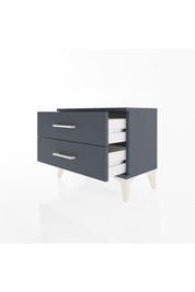 Arges Komodin 2 Çekmeceli 60x30x48 Antrasit-Antrasit