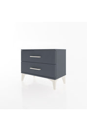 Arges Komodin 2 Çekmeceli 60x30x48 Antrasit-Antrasit