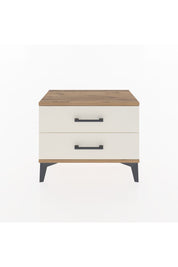 Arges Komodin 2 Çekmeceli 60x30x48 Çam-Aytaşı