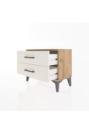 Arges Komodin 2 Çekmeceli 60x30x48 Çam-Aytaşı