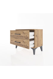 Arges Komodin 2 Çekmeceli 60x30x48 Çam-Çam