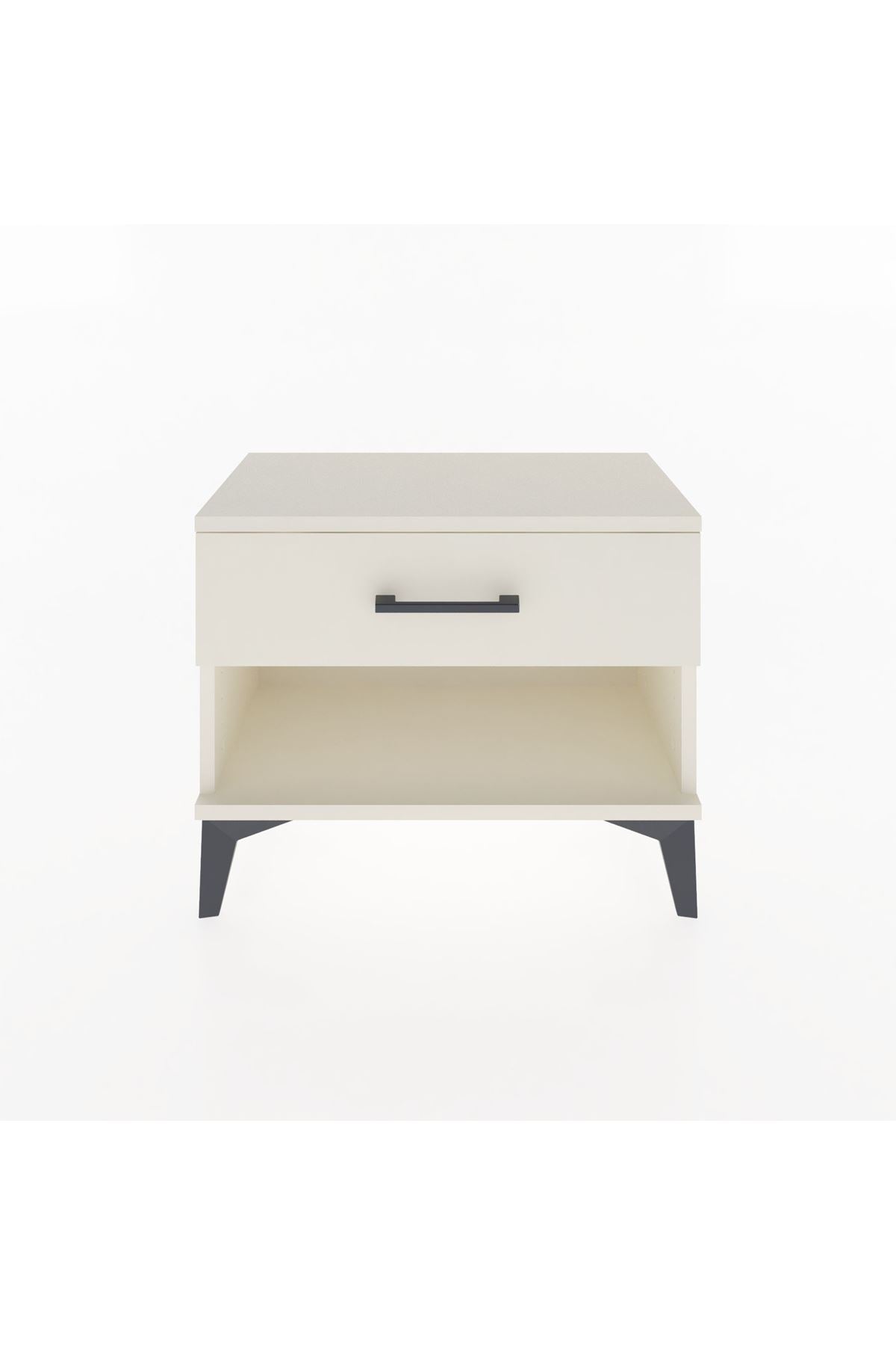 Arges Komodin Tek Çekmeceli 60x30x48 Aytaşı-Aytaşı