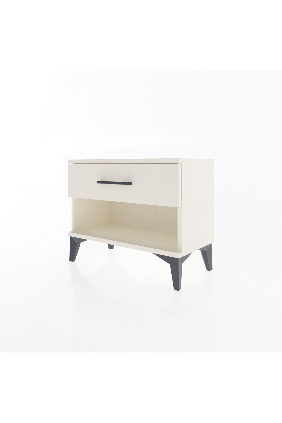 Arges Komodin Tek Çekmeceli 60x30x48 Aytaşı-Aytaşı