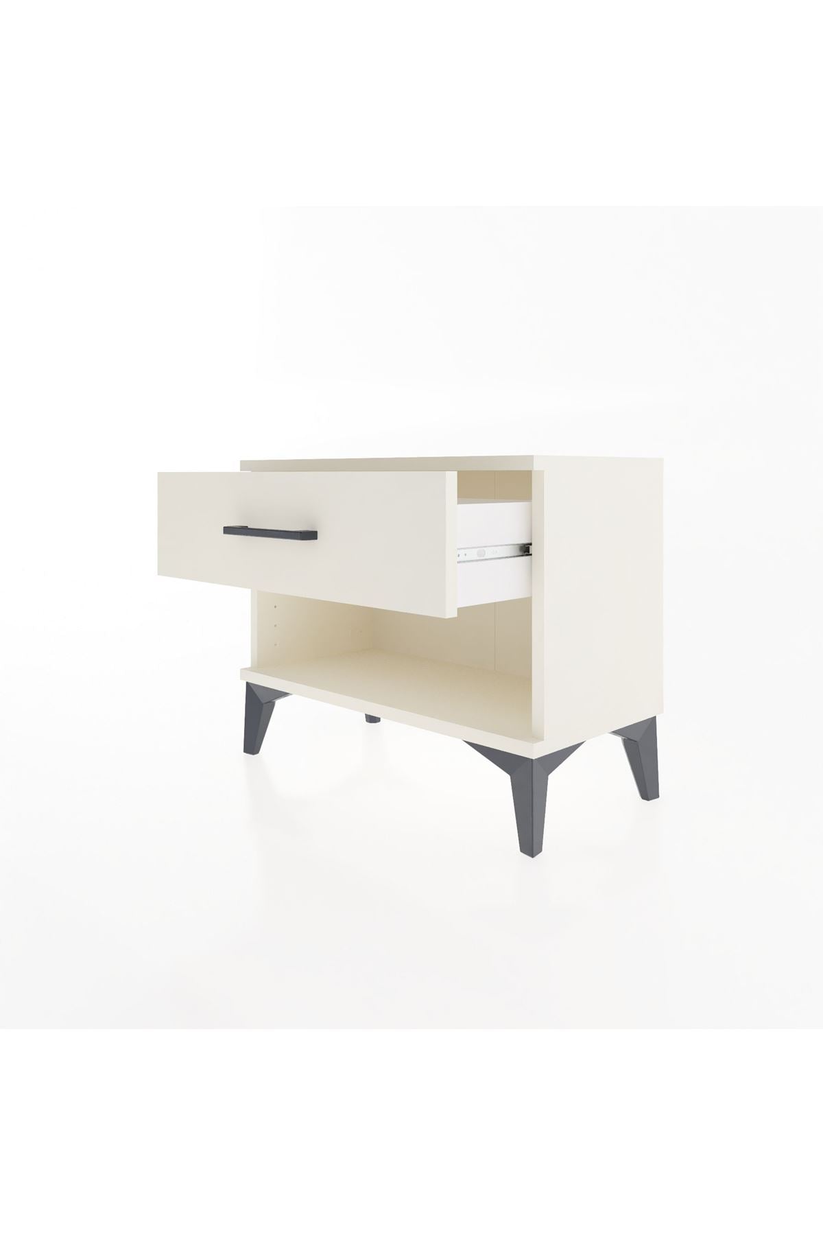 Arges Komodin Tek Çekmeceli 60x30x48 Aytaşı-Aytaşı