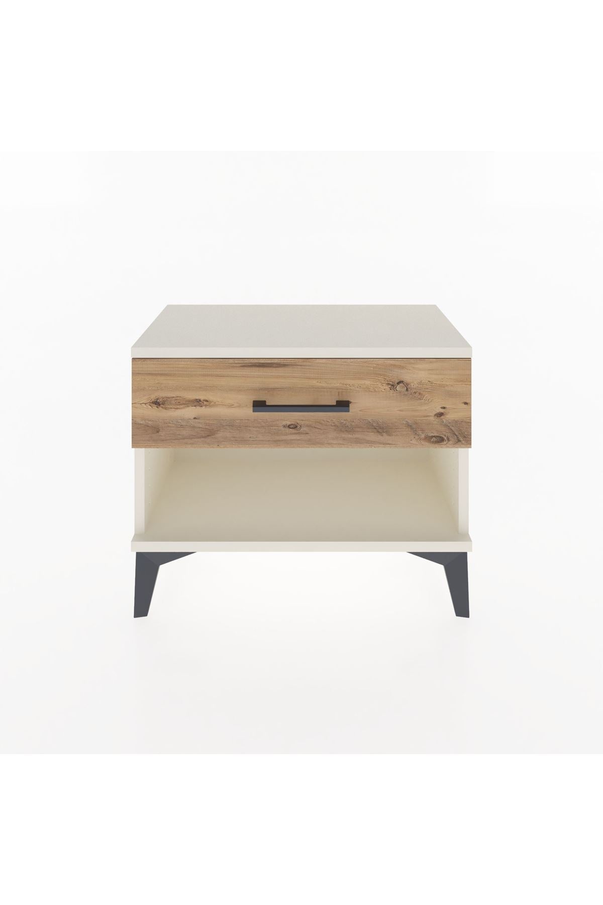 Arges Komodin Tek Çekmeceli 60x30x48 Aytaşı-Çam