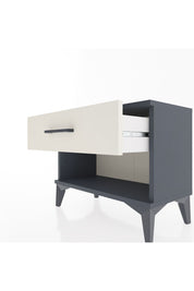 Arges Komodin Tek Çekmeceli 60x30x48 Antrasit-Aytaşı