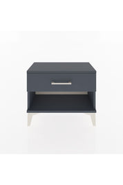 Arges Komodin Tek Çekmeceli 60x30x48 Antrasit-Antrasit