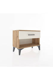 Arges Komodin Tek Çekmeceli 60x30x48 Çam-Aytaşı