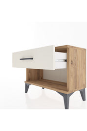 Arges Komodin Tek Çekmeceli 60x30x48 Çam-Aytaşı