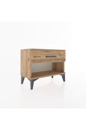 Arges Komodin Tek Çekmeceli 60x30x48 Çam-Çam