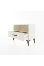 Arges Komodin Tek Raflı Tek Çekmeceli 60x30x48 Aytaşı-Aytaşı