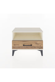 Arges Komodin Tek Raflı Tek Çekmeceli 60x30x48 Aytaşı-Çam