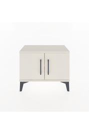 Arges Komodin Tek Raflı 2 Kapaklı 60x30x48 Aytaşı-Aytaşı