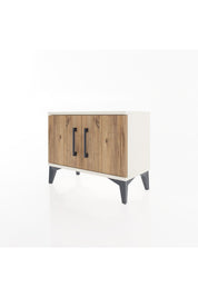 Arges Komodin Tek Raflı 2 Kapaklı 60x30x48 Aytaşı-Çam