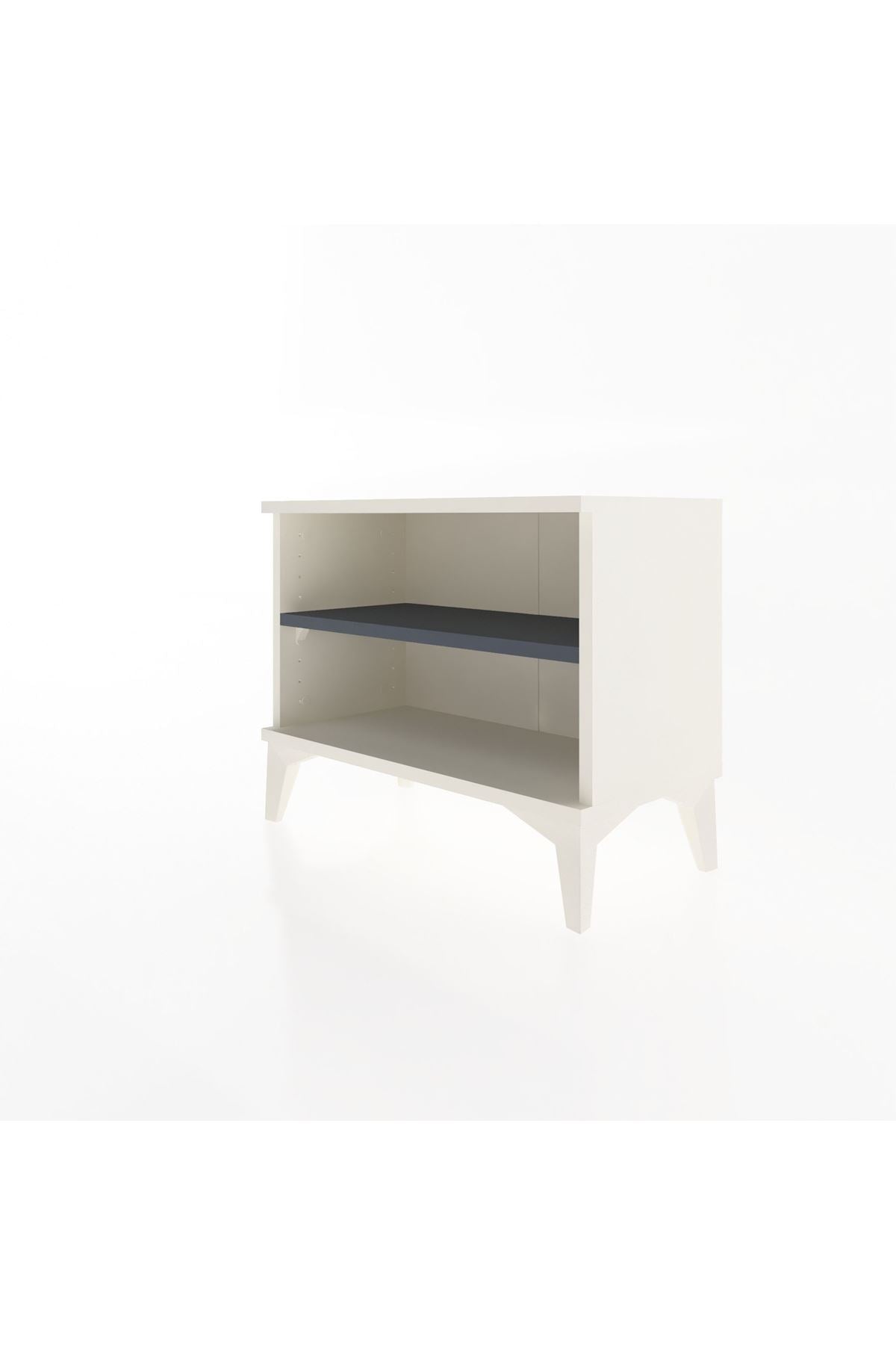 Arges Komodin Tek Raflı 60x30x48 Aytaşı-Antrasit