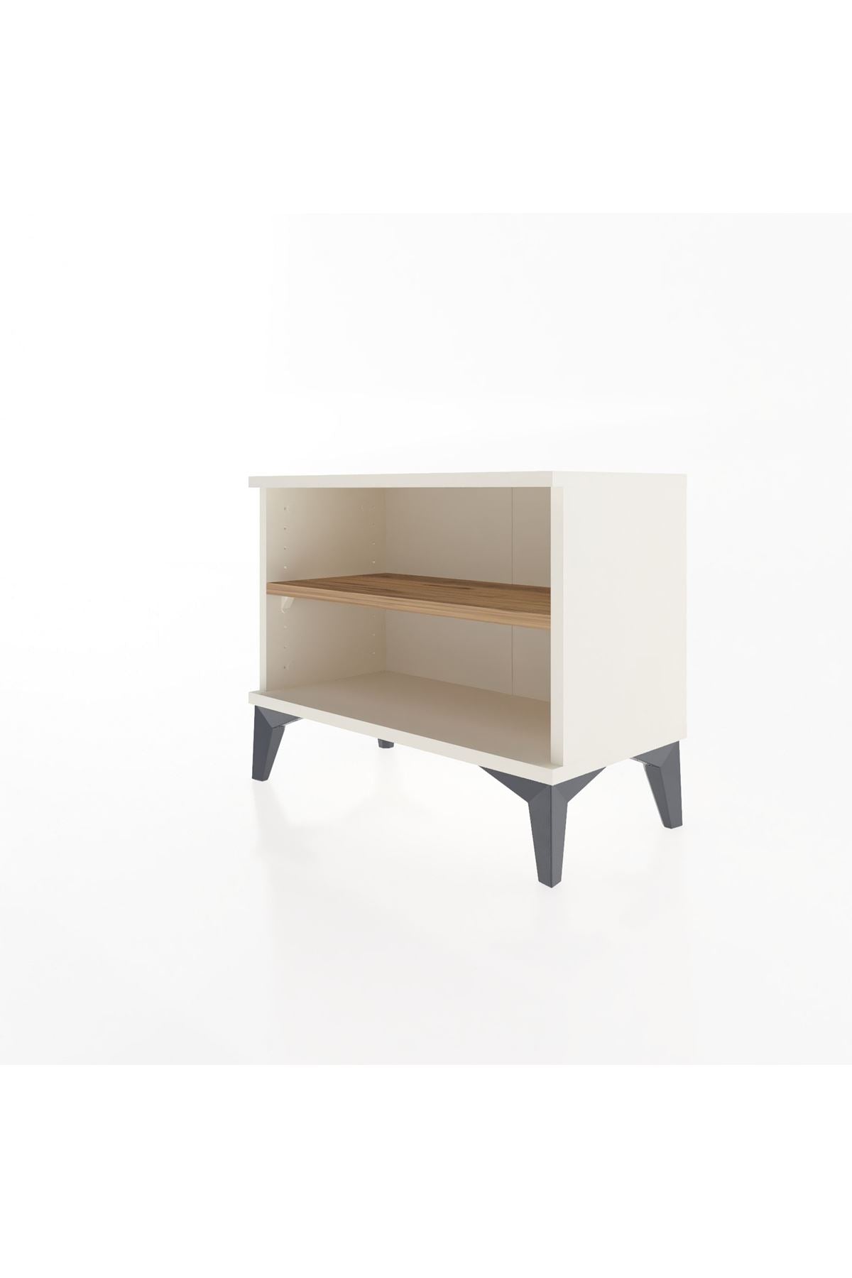 Arges Komodin Tek Raflı 60x30x48 Aytaşı-Çam