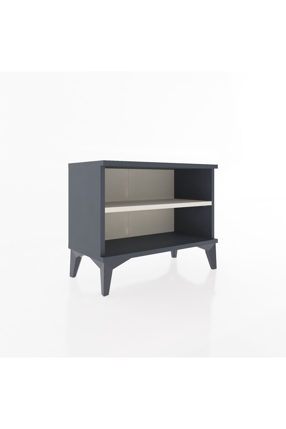 Arges Komodin Tek Raflı 60x30x48 Antrasit-Aytaşı