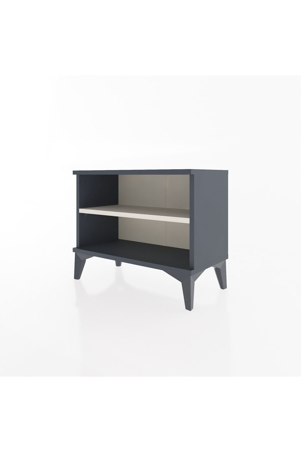 Arges Komodin Tek Raflı 60x30x48 Antrasit-Aytaşı