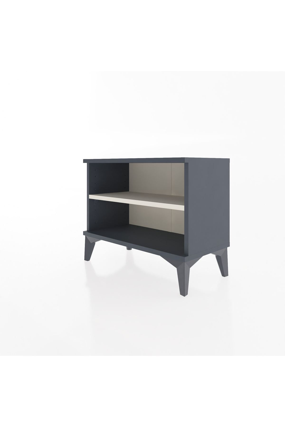 Arges Komodin Tek Raflı 60x30x48 Antrasit-Aytaşı