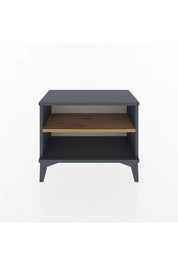 Arges Komodin Tek Raflı 60x30x48 Antrasit-Çam