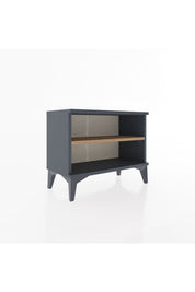 Arges Komodin Tek Raflı 60x30x48 Antrasit-Çam