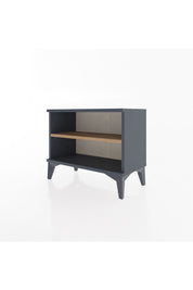 Arges Komodin Tek Raflı 60x30x48 Antrasit-Çam