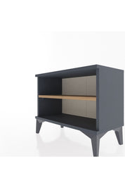 Arges Komodin Tek Raflı 60x30x48 Antrasit-Çam