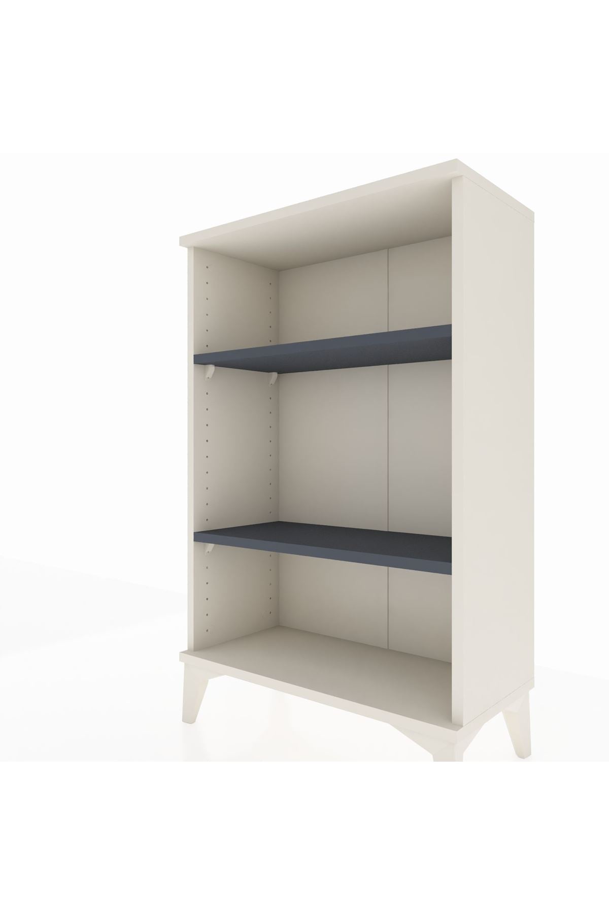 Arges Komodin 2 Raflı 60x30x96 Aytaşı-Antrasit