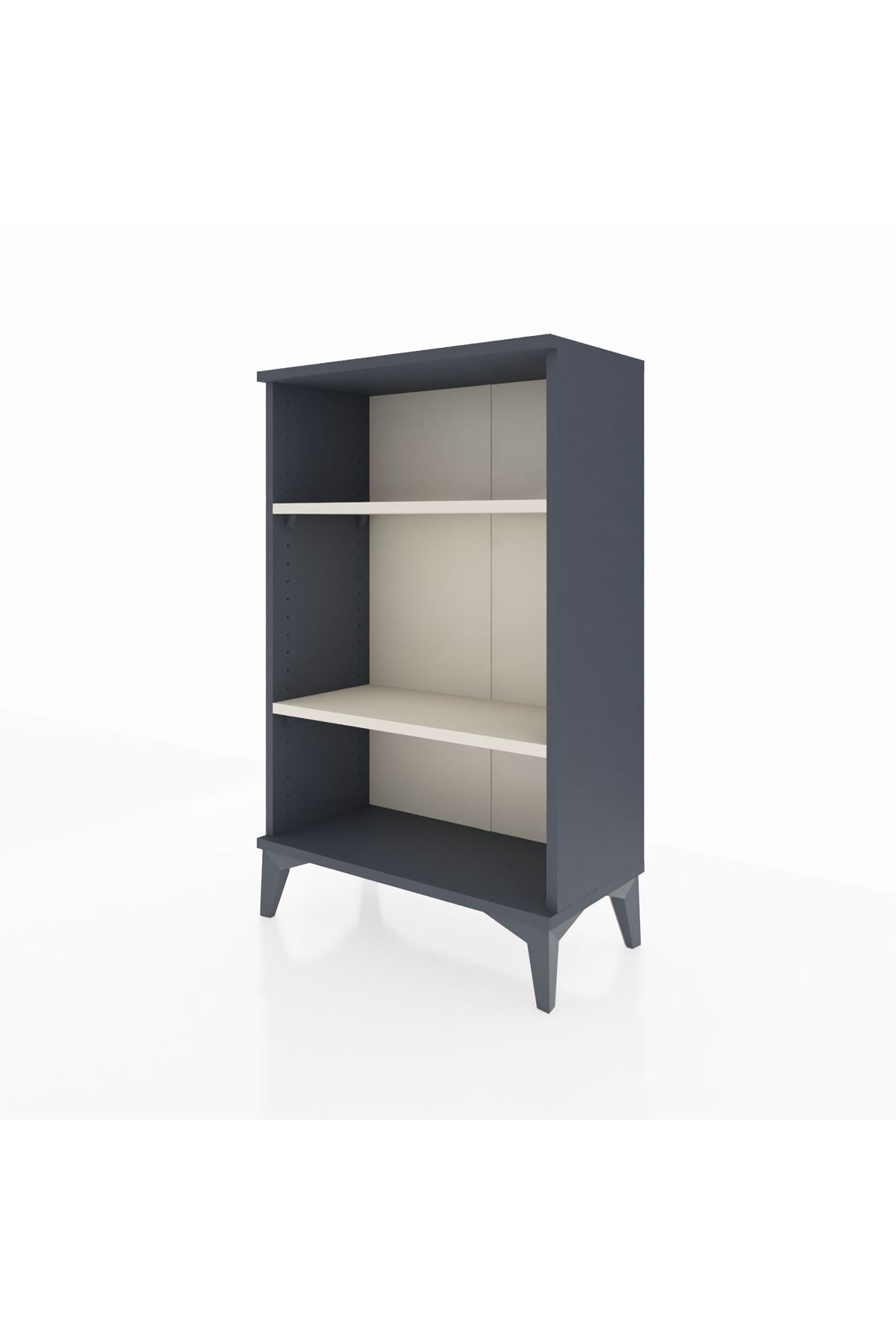 Arges Komodin 2 Raflı 60x30x96 Antrasit-Aytaşı