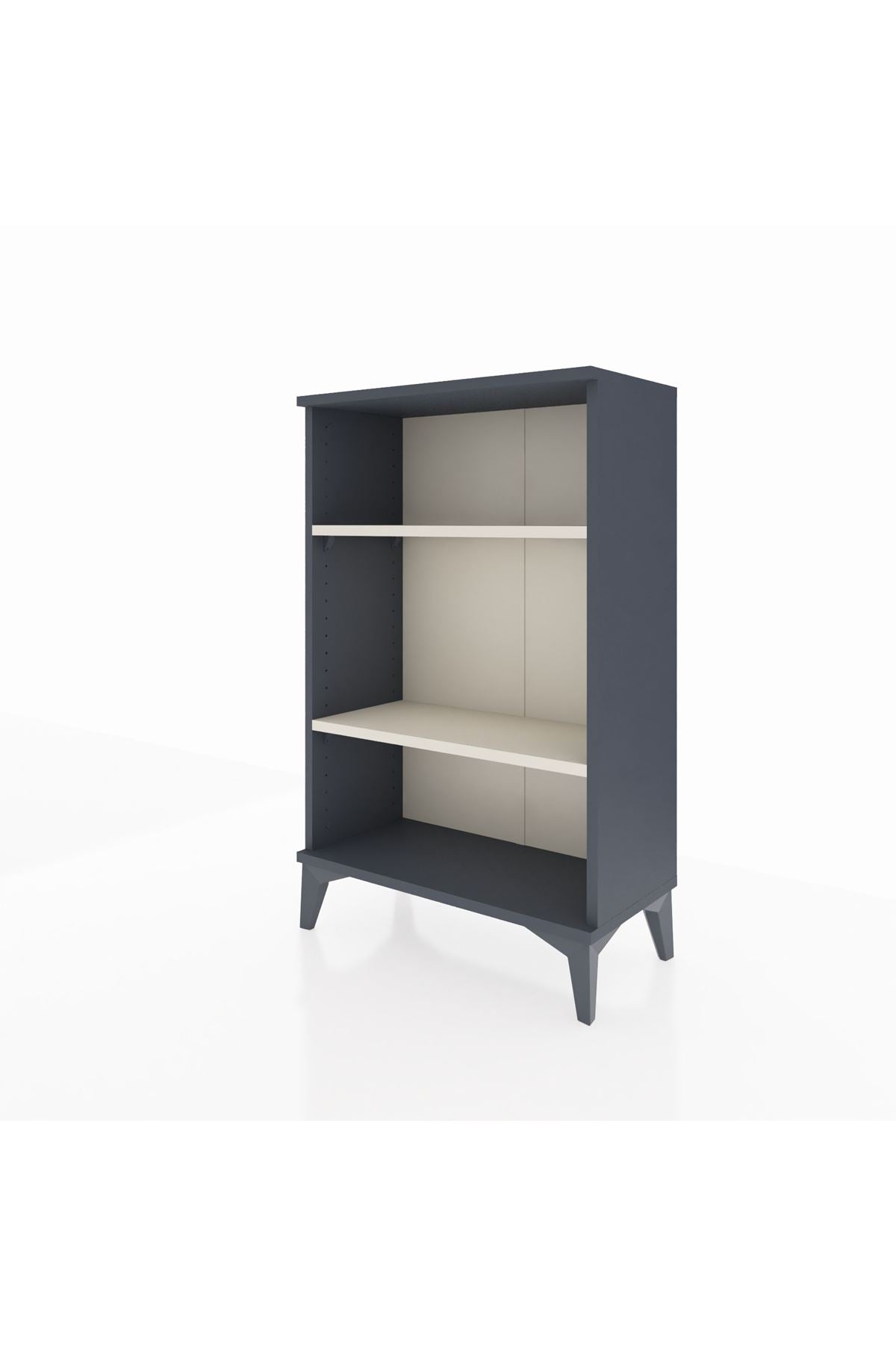 Arges Komodin 2 Raflı 60x30x96 Antrasit-Aytaşı