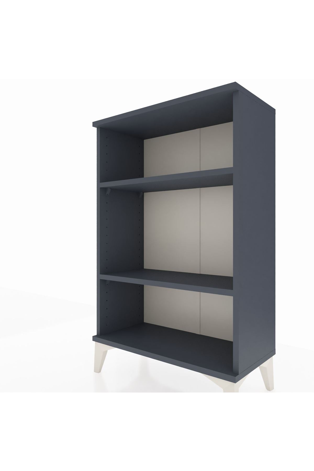 Arges Komodin 2 Raflı 60x30x96 Antrasit-Antrasit